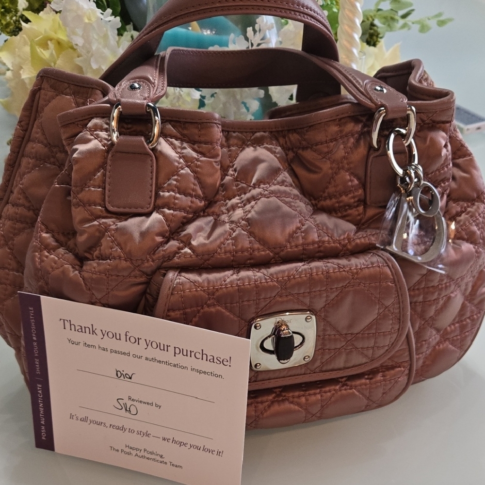Dior Quilted Blushpink Shoulder Bag